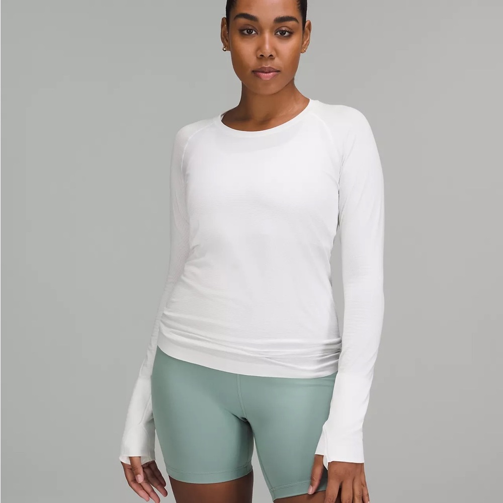 Lululemon white swiftley tech long sleeve